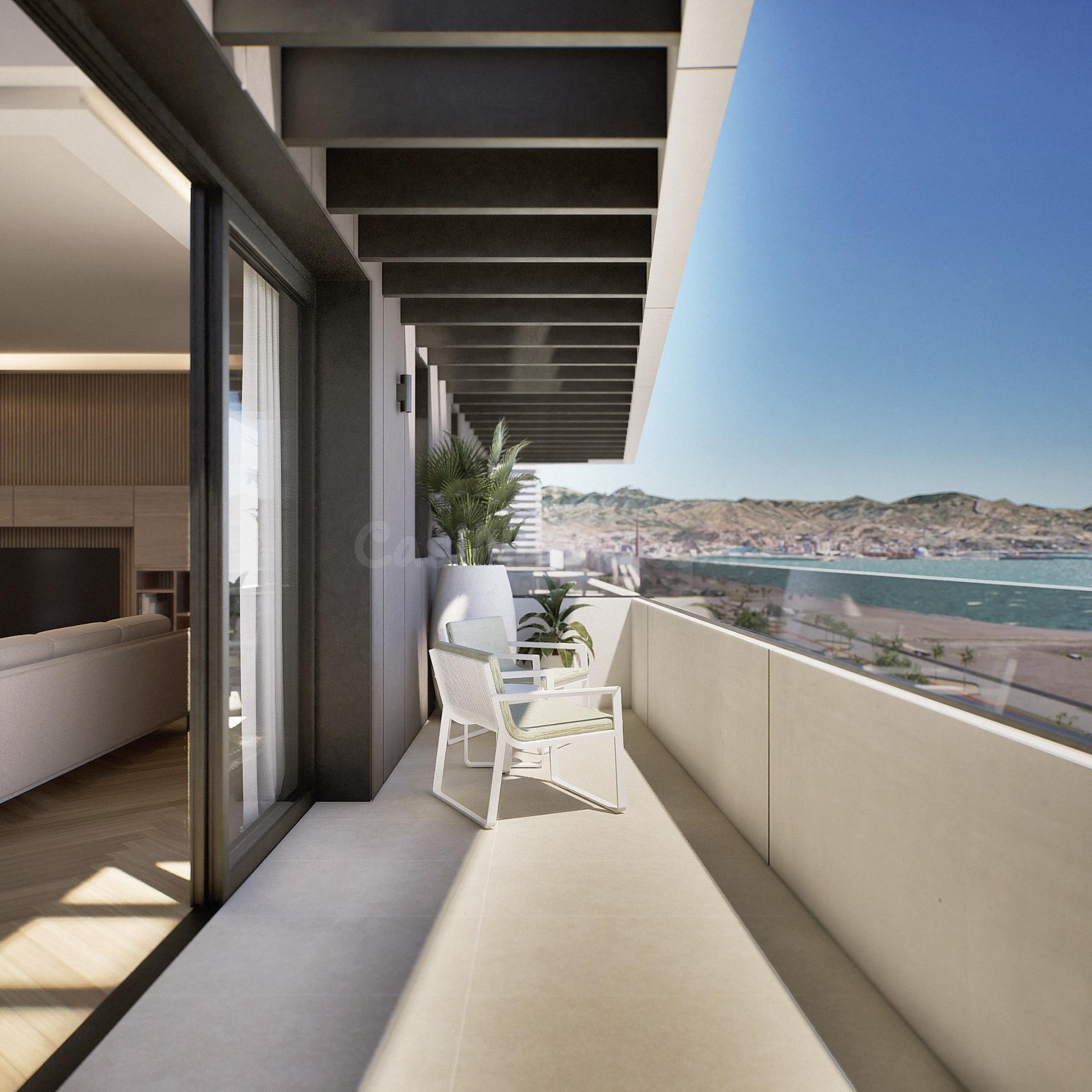 APARTAMENTO EN 1ª LÍNEA DE PLAYA EN CALLE PACÍFICO MÁLAGA - foto 8