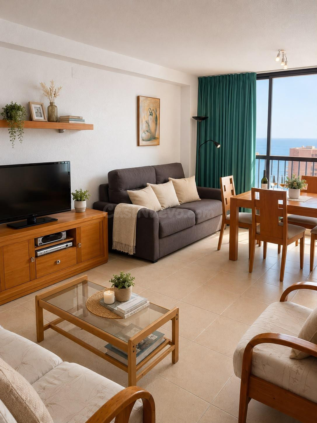 PISO EN VENTA EN RINCÓN DE LOIX, BENIDORM, 1 DORMITORIO Y TE - foto 2