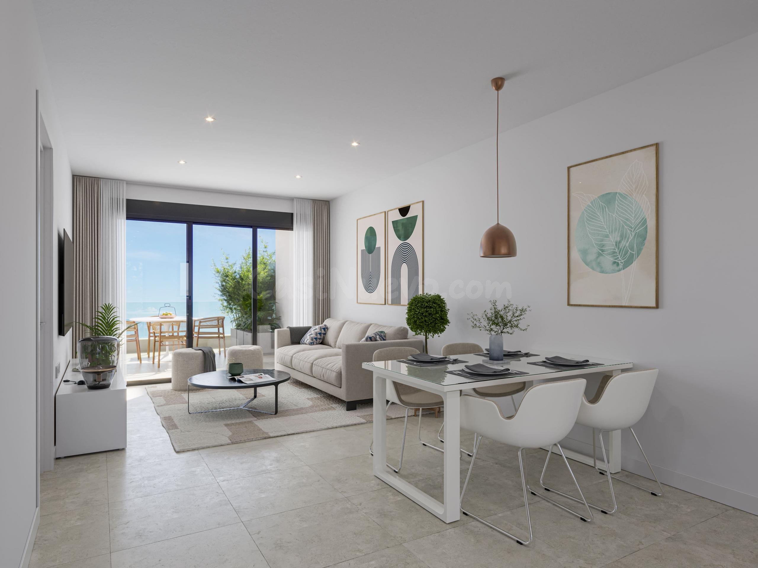 Ático 2 habitaciones 137m² en venta - Los Narejos-Punta Cale - foto 13