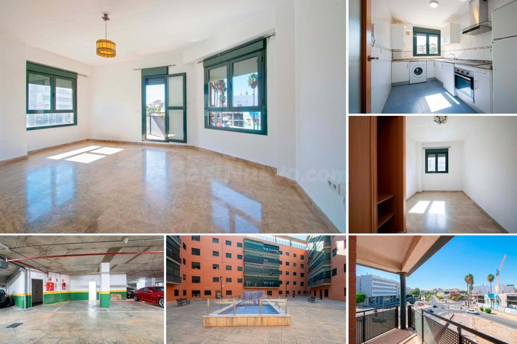Estupendo piso en Camas con terraza, plaza de garaje y trastero!!!!