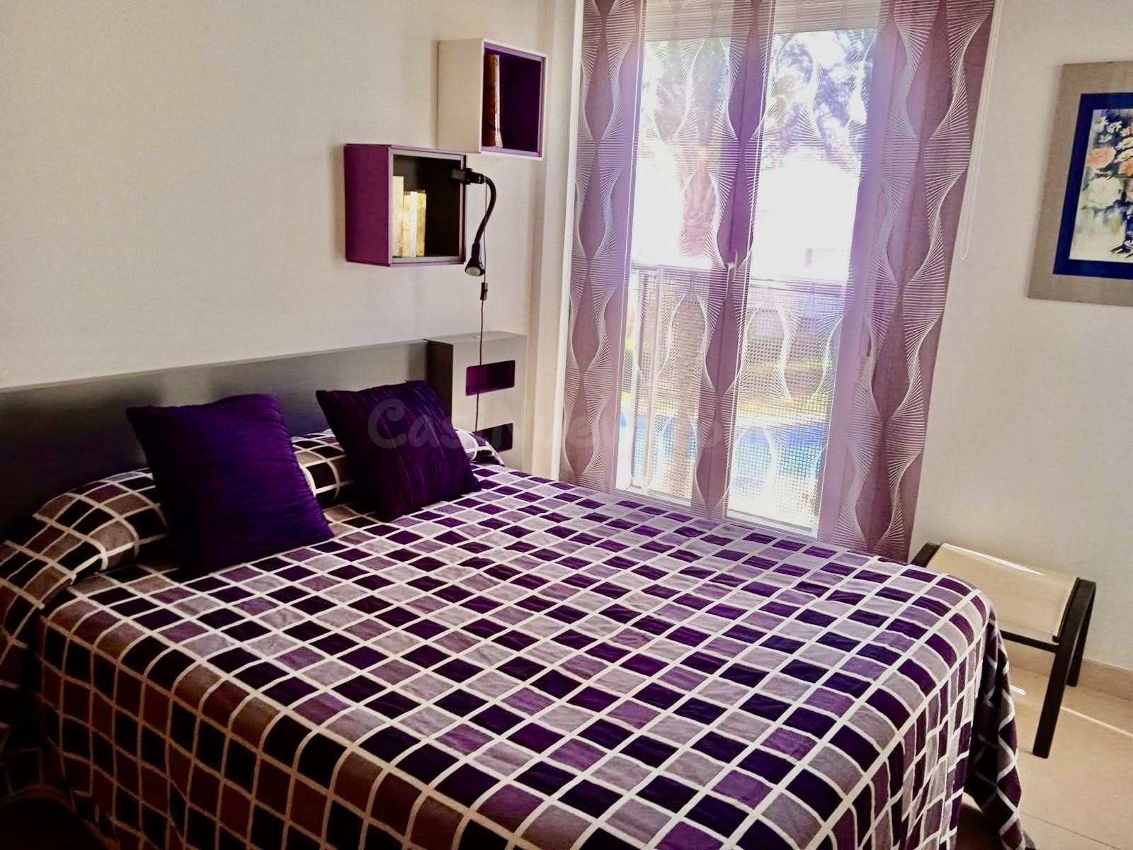 Apartamento con terraza y piscina junto al Golf de Playa Ser - foto 30
