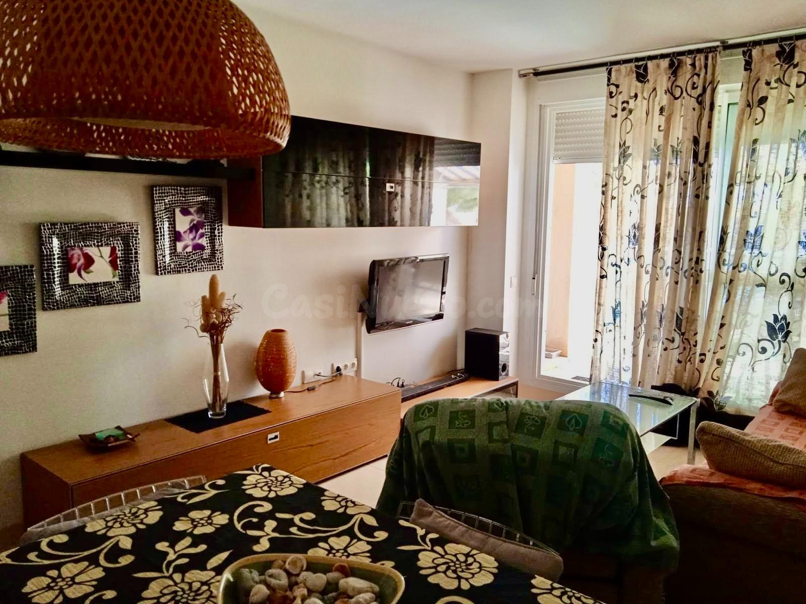 Apartamento con terraza y piscina junto al Golf de Playa Ser - foto 37