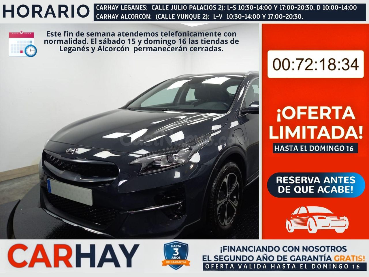 Kia XCeed 1.6 GDi PHEV 104kW (141CV) eDrive