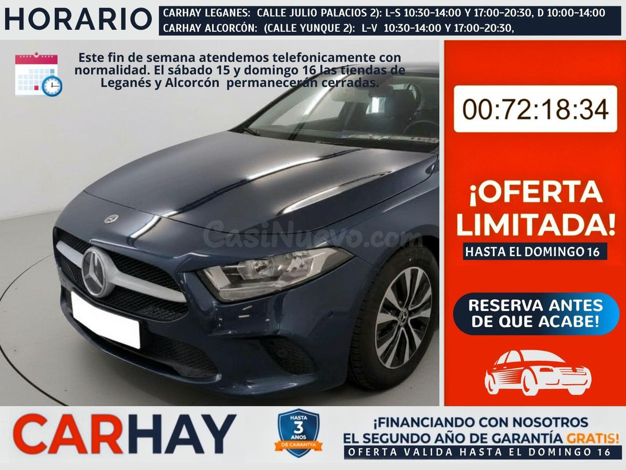 MERCEDES CLASE A 180 D BUSINESS SOLUTION ESSENTIAL