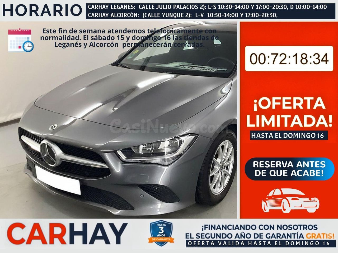 Mercedes CLA 2.0 180 D BUS SOLUTION ESSENTIAL