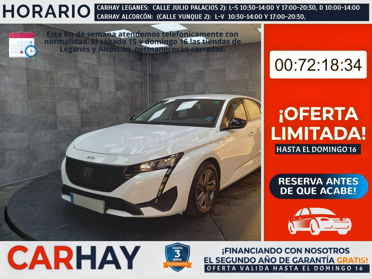 PEUGEOT 308 Active Pack BlueHDi 130CV S&S MAN