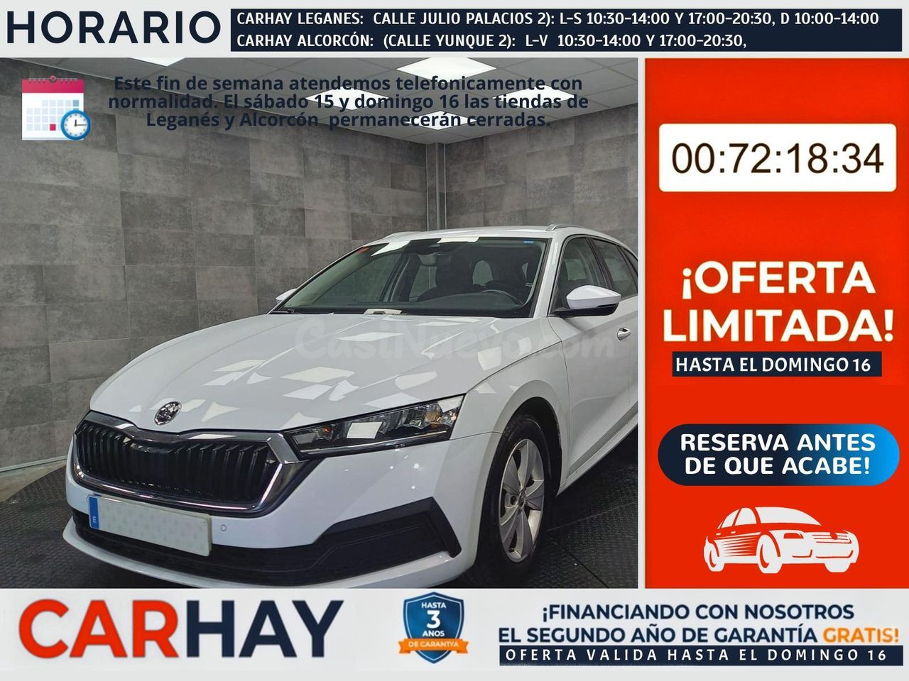 SKODA OCTAVIA Combi 1.0 TSI 81kW(110CV) DSG mHEV Ambi.