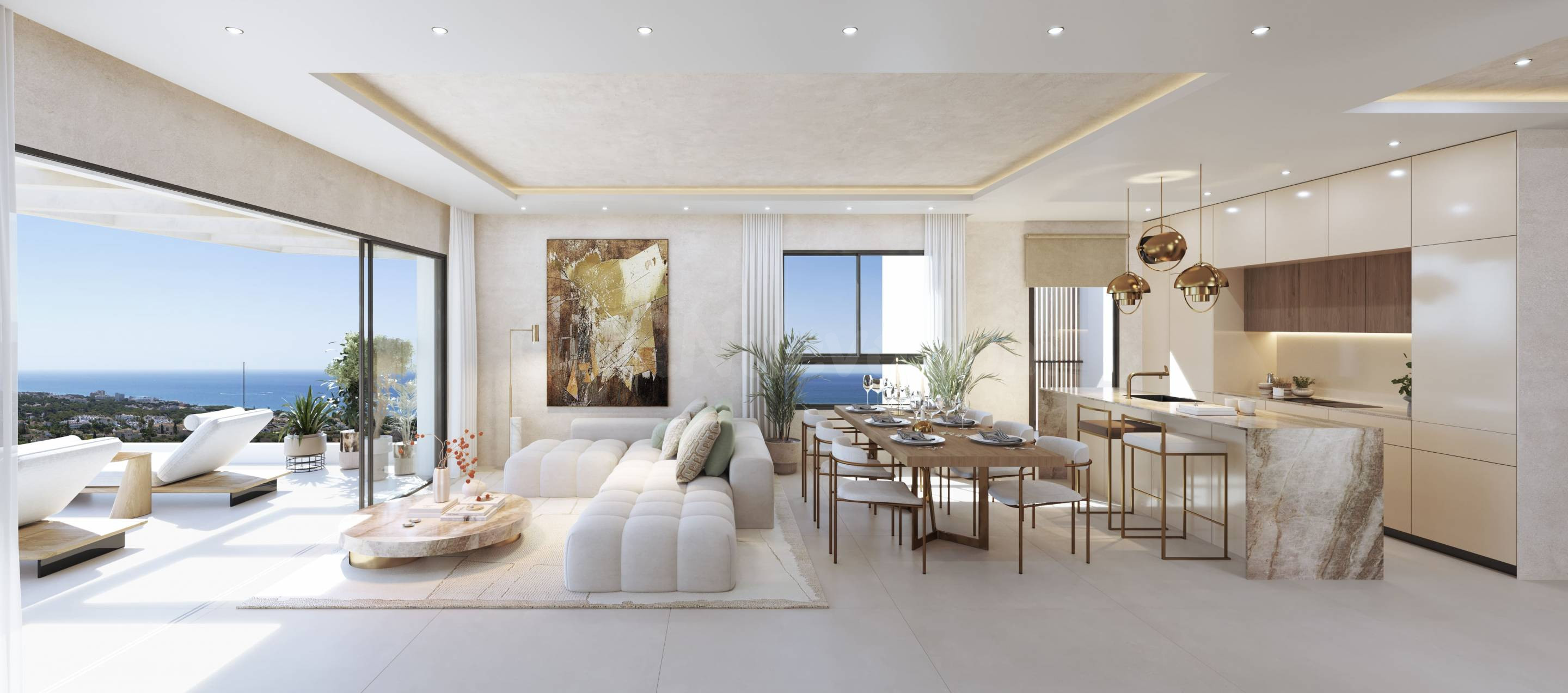 Planta baja 3 habitaciones 267m² en venta - Cabopino