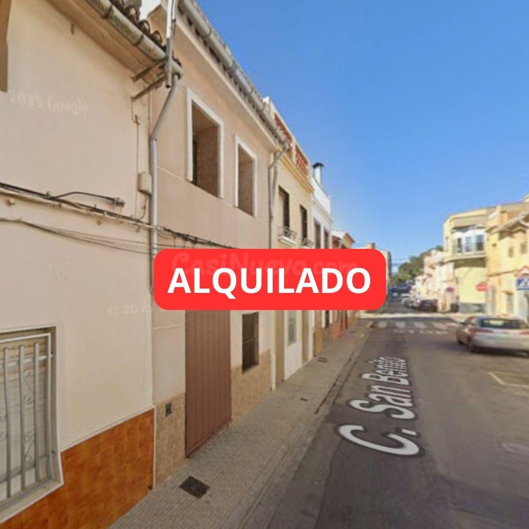 Piso alquilado en Tavernes de la Valldigna (Valencia)