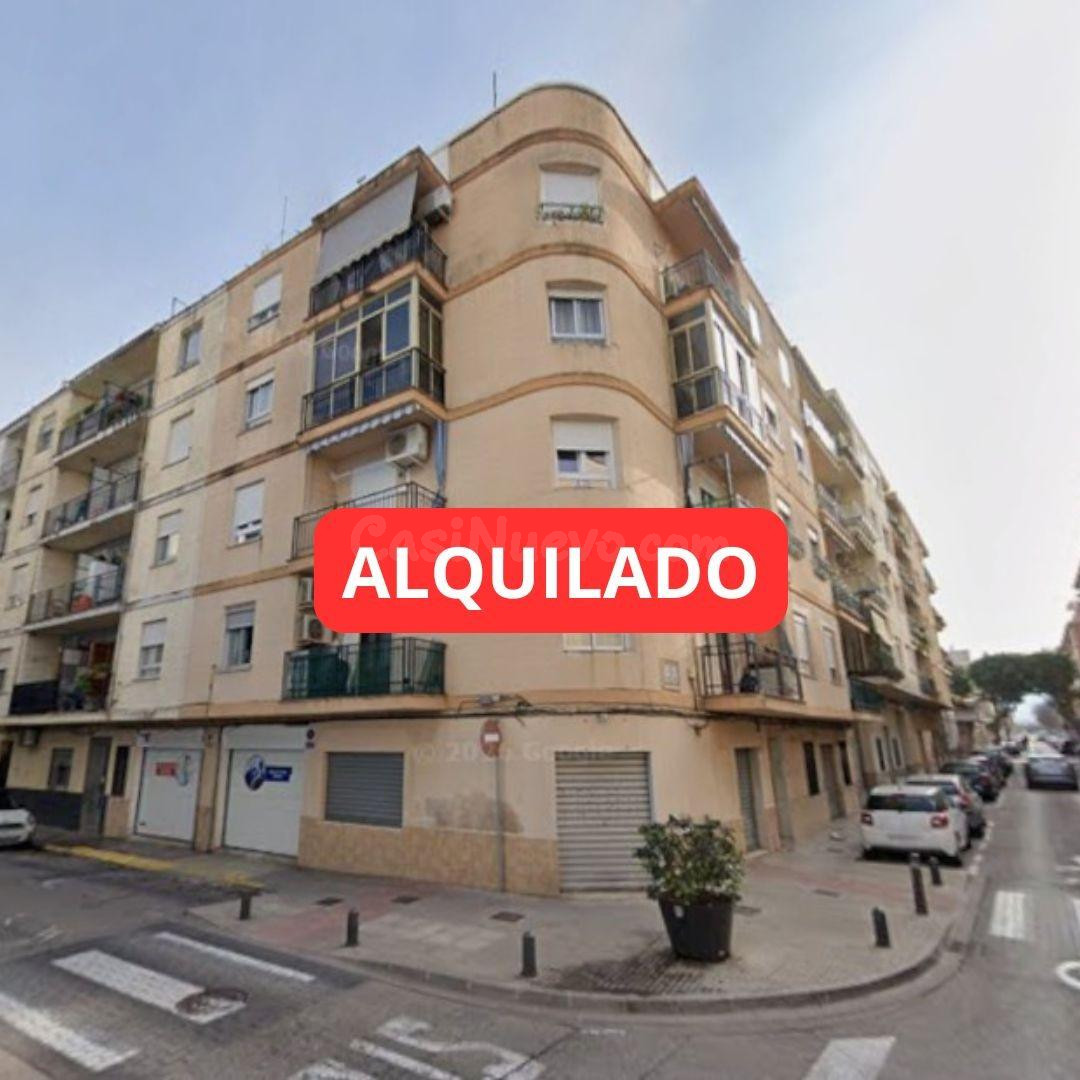 Piso alquilado en Gandia (Valencia)