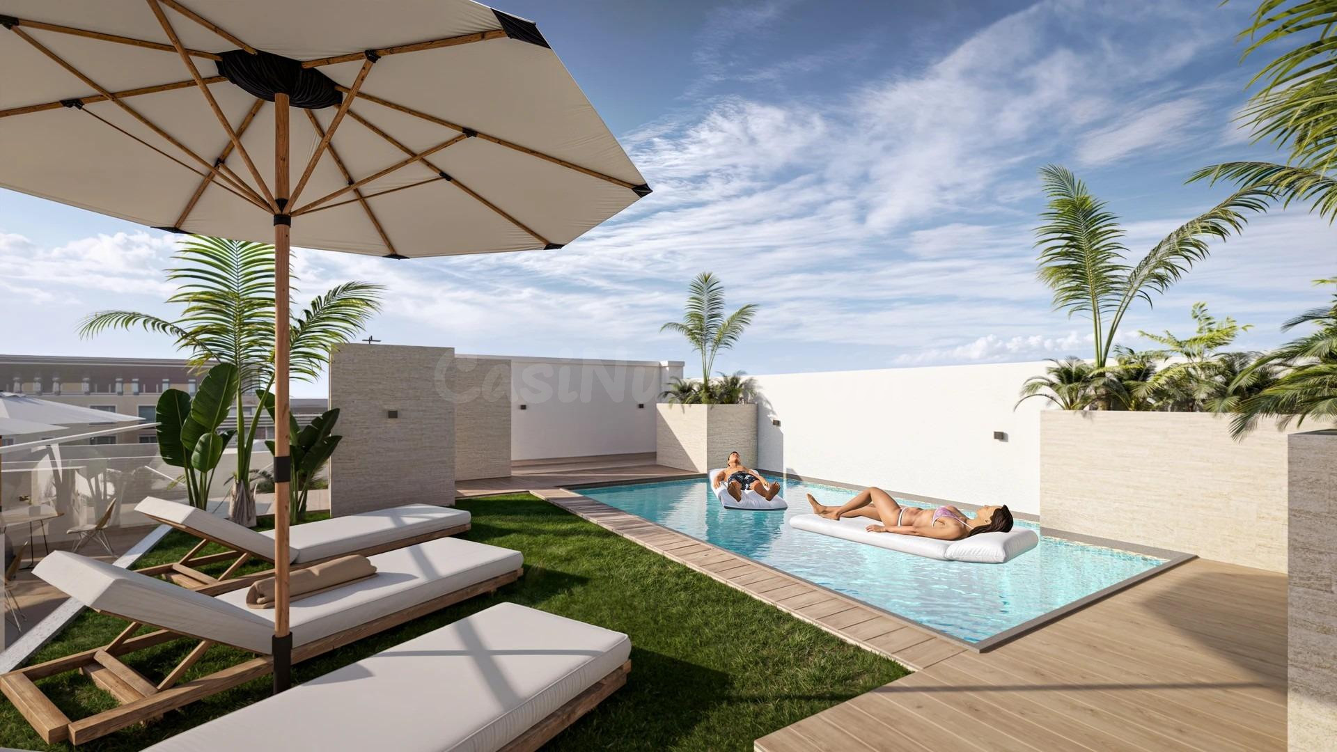 Estudios y apartamentos de nueva construcción en el centro de Torrevieja, cerca de la playa