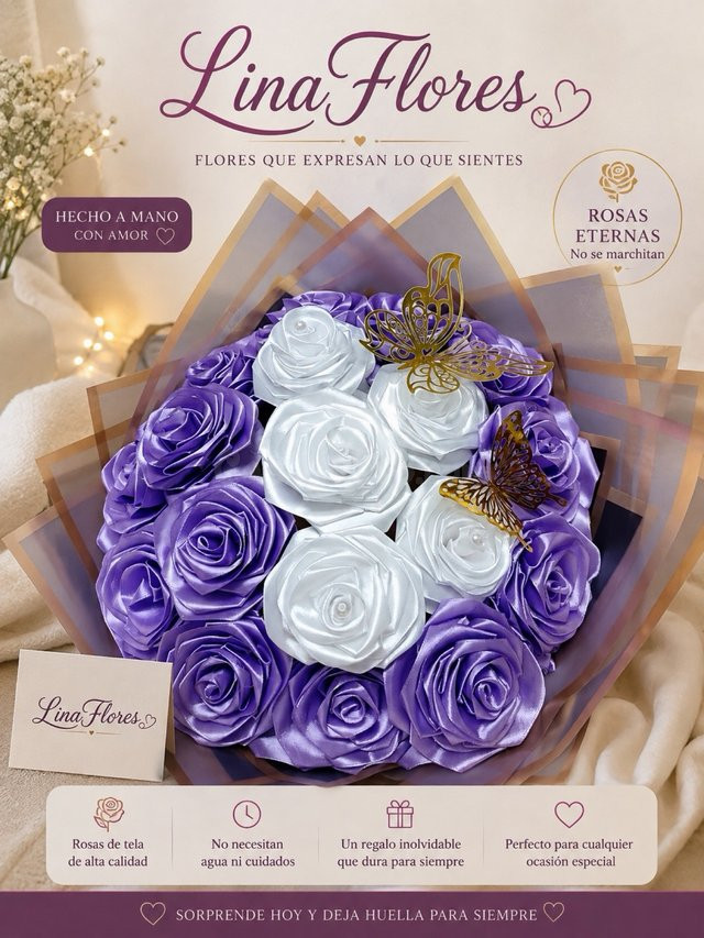 Ramos de Flores Eternas Personalizadas Madrid - foto 2