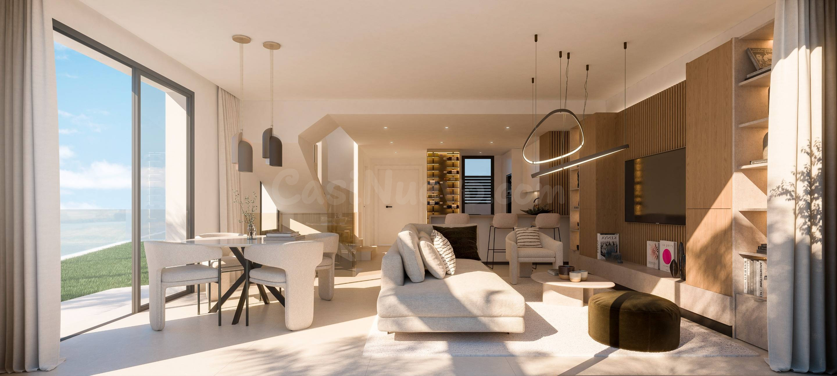 Casa adosada de 3 dormitorios con vistas al mar en Mijas Cos - foto 5