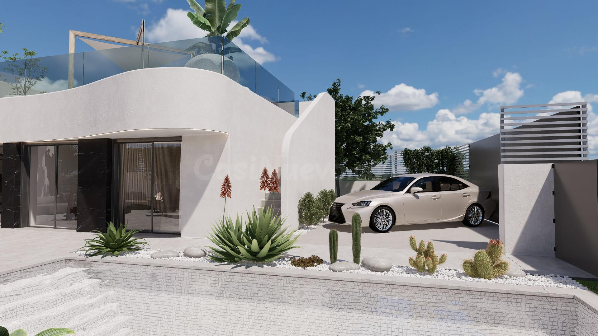 VILLA INDEPENDIENTE DE OBRA NUEVA CON PISCINA PRIVADA Y AMPL - foto 4