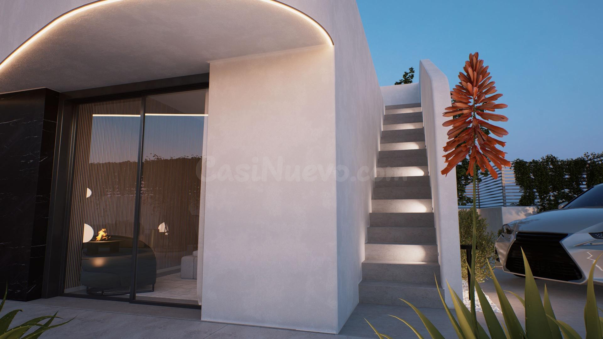 VILLA INDEPENDIENTE DE OBRA NUEVA CON PISCINA PRIVADA Y AMPL - foto 5