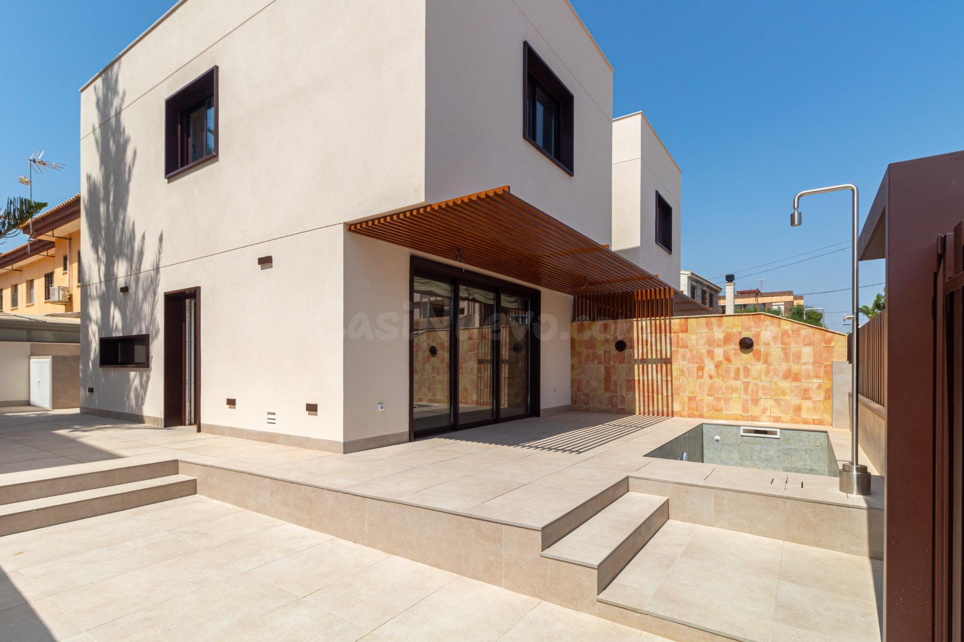 VILLA MODERNA DE 3 DORMITORIOS Y 2 BAÑOS EN LO PAGAN (SANTIA - foto 5