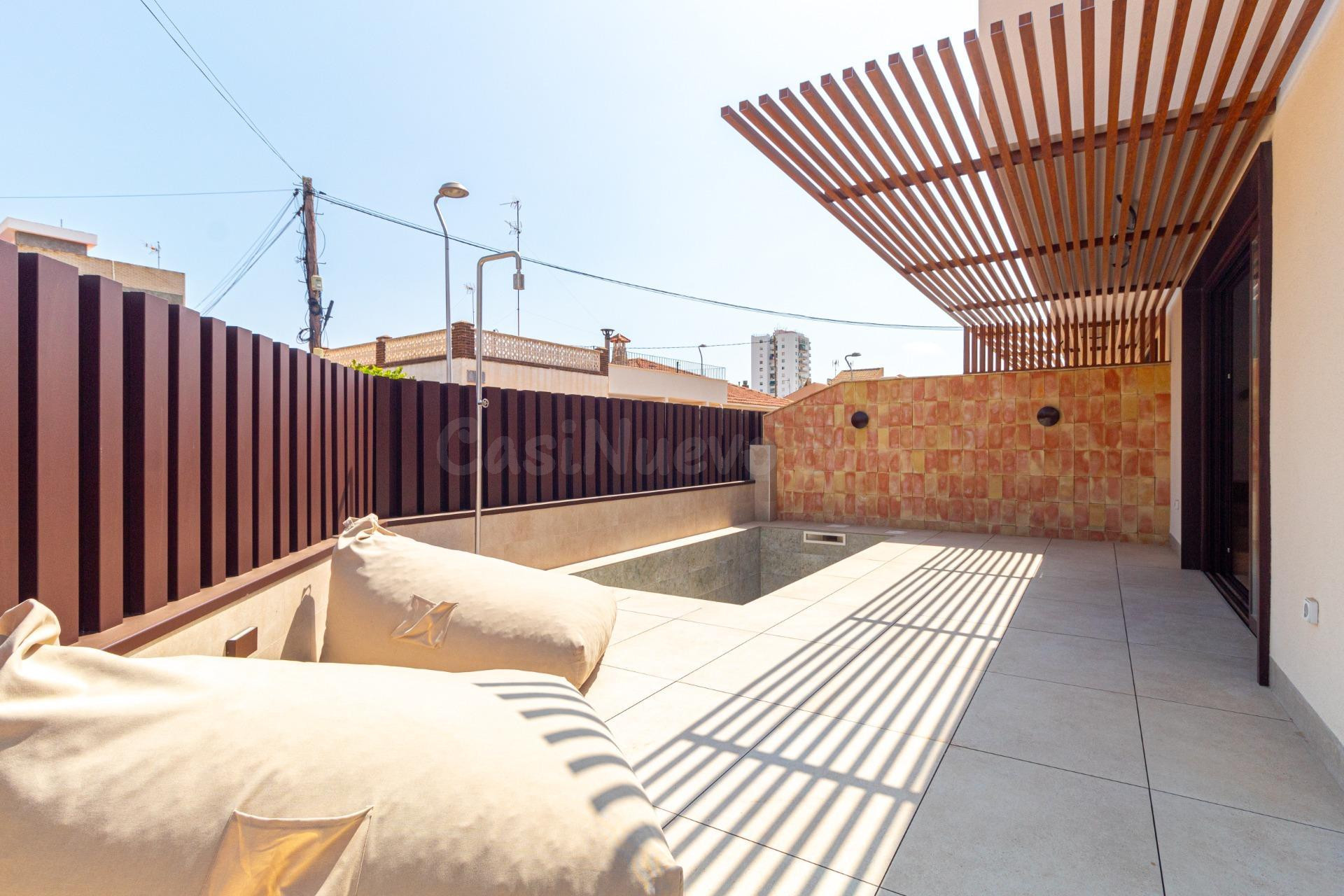 VILLA MODERNA DE 3 DORMITORIOS Y 2 BAÑOS EN LO PAGAN (SANTIA - foto 4