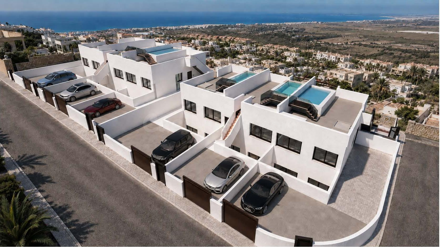BUNGALOWS DE NUEVA CONSTRUCCIÓN EN SAN MIGUEL DE SALINAS