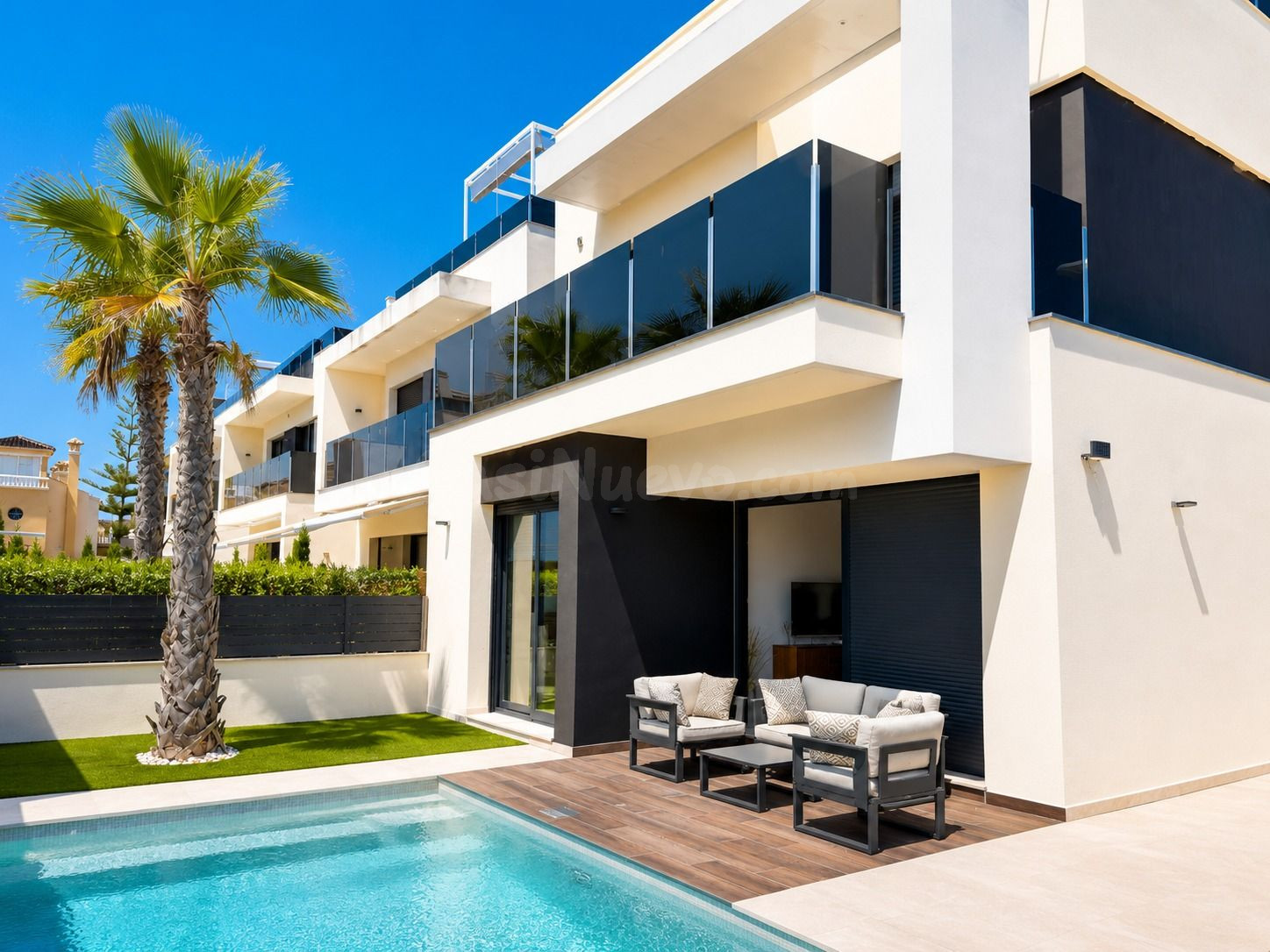 Villa 4 habitaciones 180m² en venta - Lomas de Cabo Roig