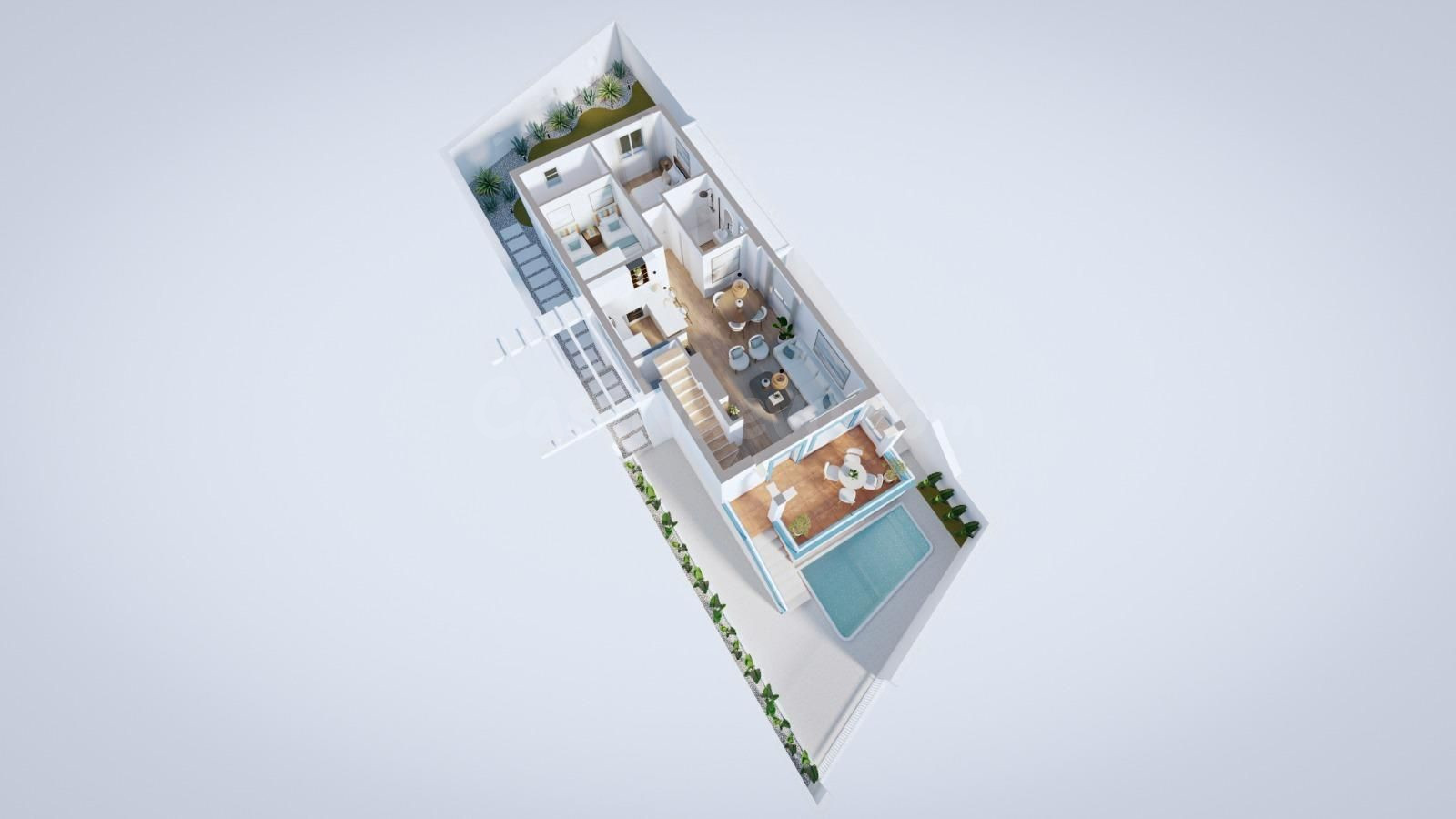 VILLA DE 3 DORMITORIOS 2 BAÑOS EN VILLAMARTIN ( ORIHUELA COS - foto 5