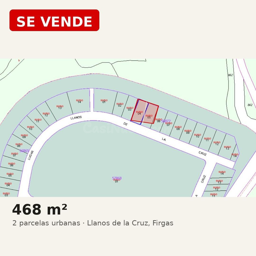 Terreno urbano en venta en Lugar Llanos de la Cruz, Firgas - foto 2