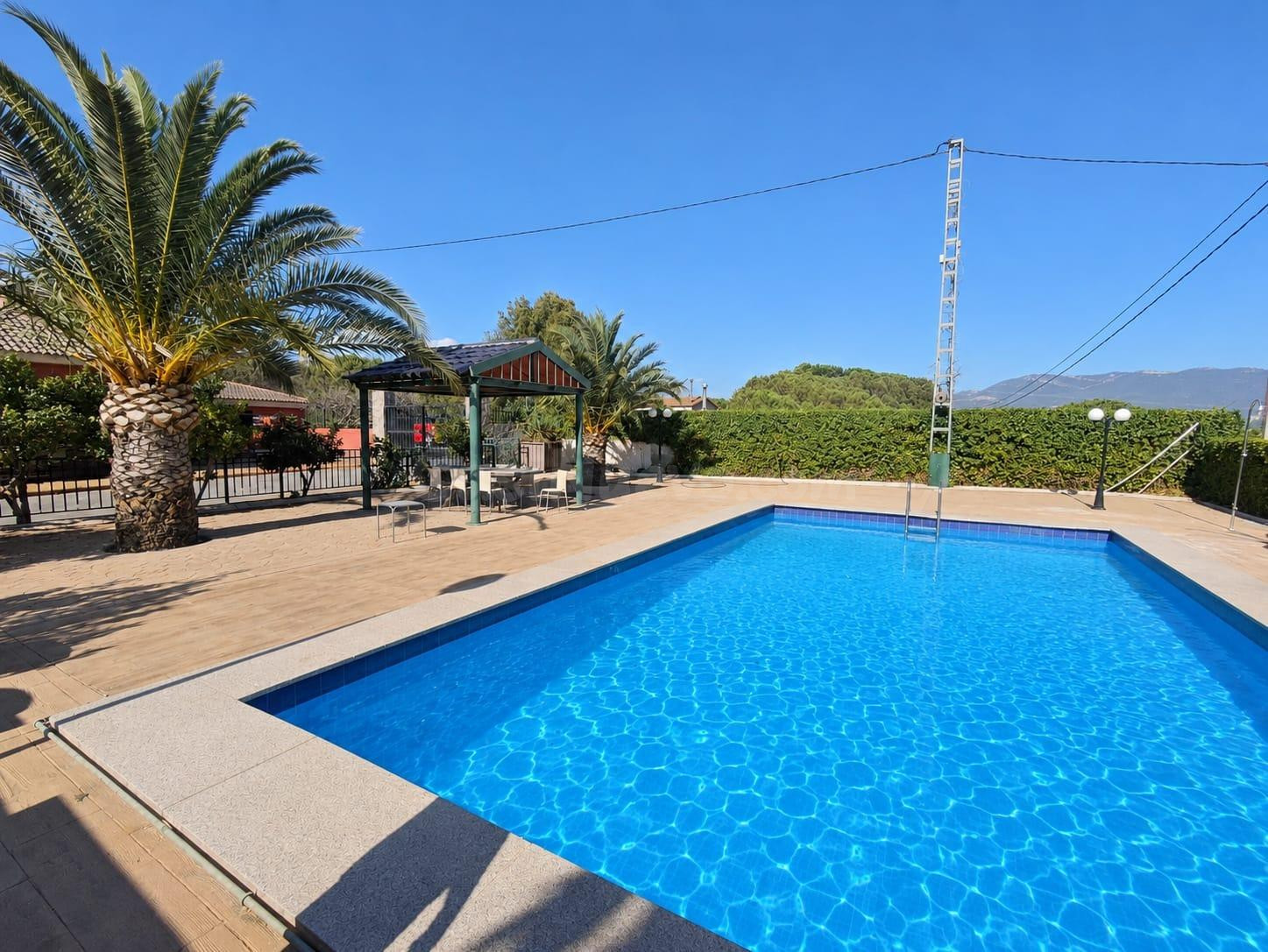 CAMPO EN SAX 14.000 M2 PARCELA Y CASA CON PISCINA