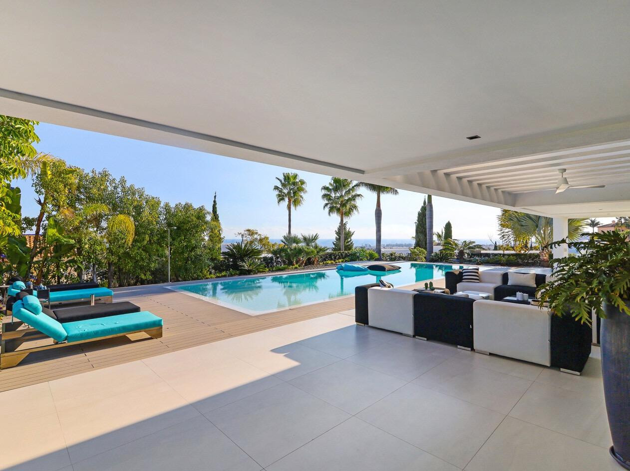 VILLA DE LUJO EN BENAHAVIS CON VISTAS AL MAR - foto 5