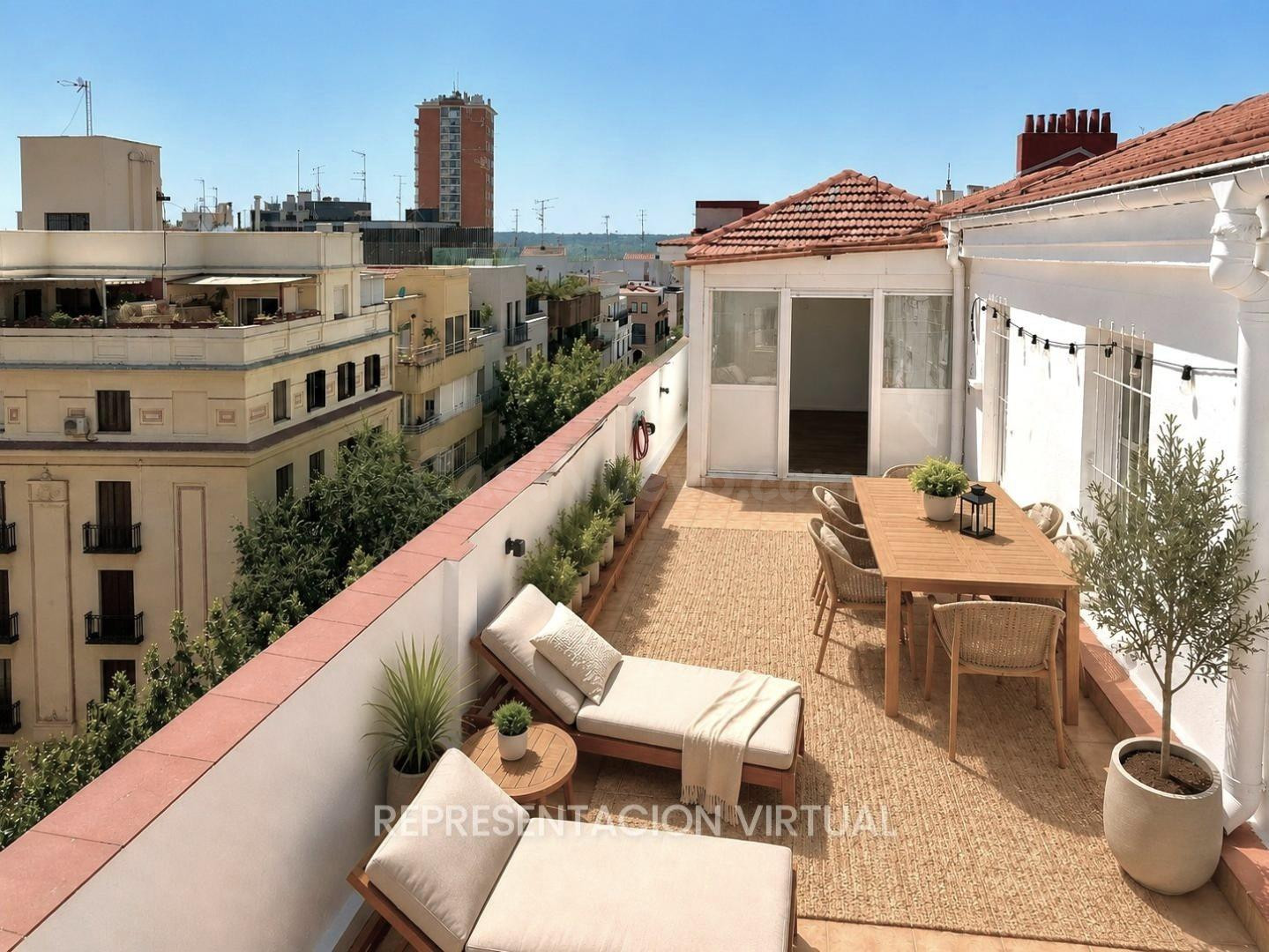 ^^ESPECTACULAR ÁTICO REFORMADO DE 180 M2 CON GRAN TERRAZA EN - foto 2