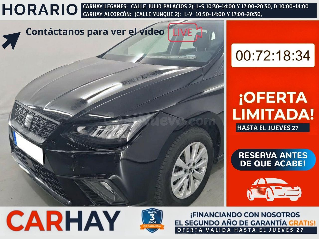 SEAT IBIZA 1.0 MPI 59KW S-S REFERENCE 5 PUERTAS