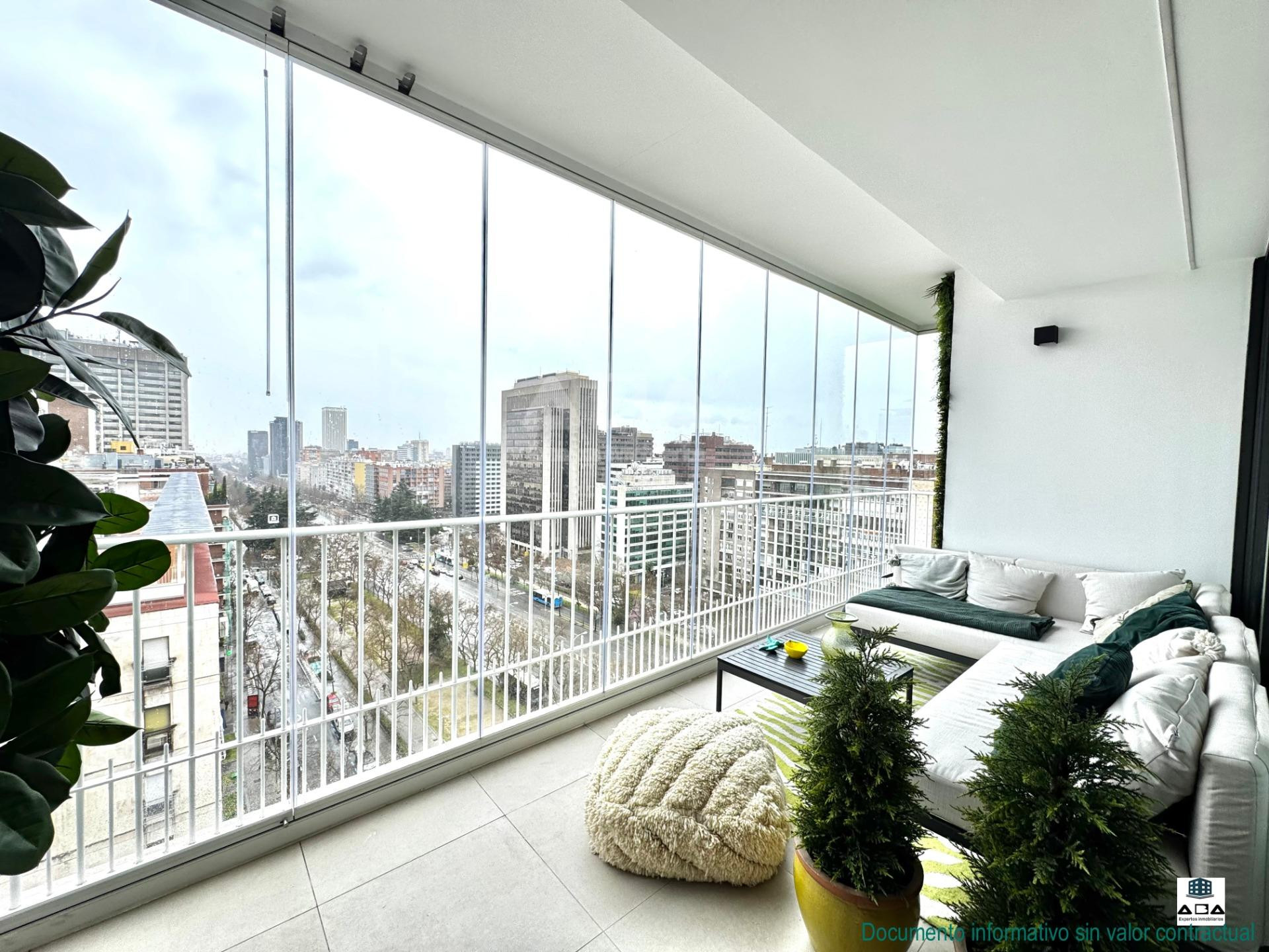Espectacular Planta 13 en Paseo de la Castellana: Reforma Premium y Terraza Acristalada | ABA Expertos Inmobiliarios.