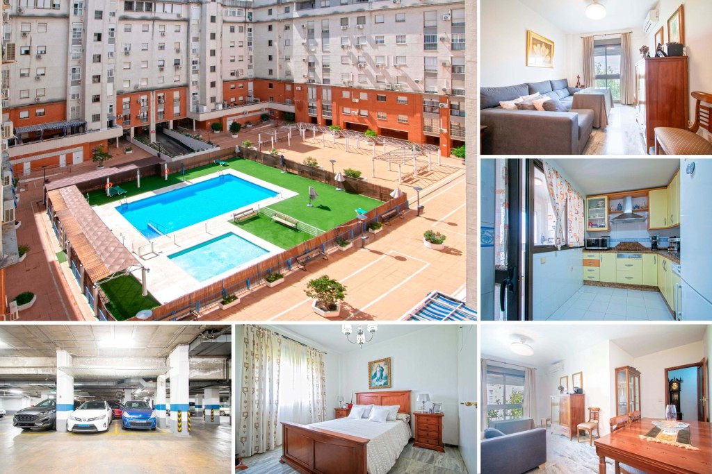 Vivienda VPO amplia y soleada en venta en Sevilla Este, haci