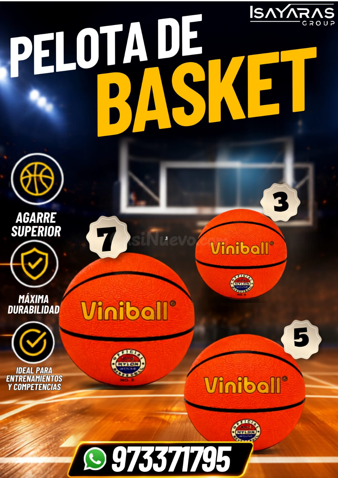 PELOTAS DE BASQUET PARA TU MEJOR JUGADA DE BUEN AGARRE - foto 4