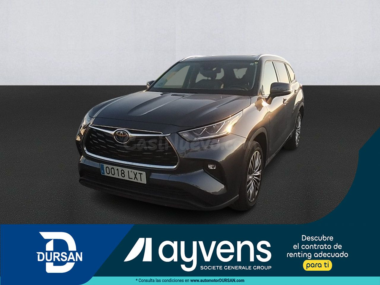Toyota Highlander 2.5 Advance P. Met. Techo Panorámico