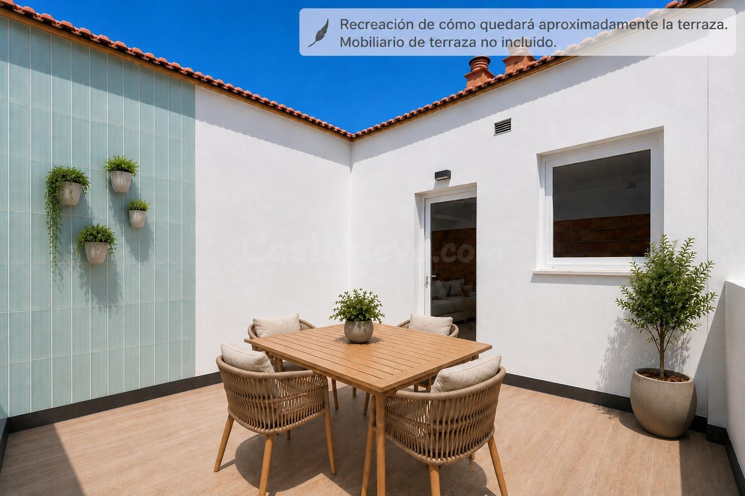 Apartamento a ESTRENAR, completamente amueblado y terraza con vistas a Sierra Nevada en Armilla