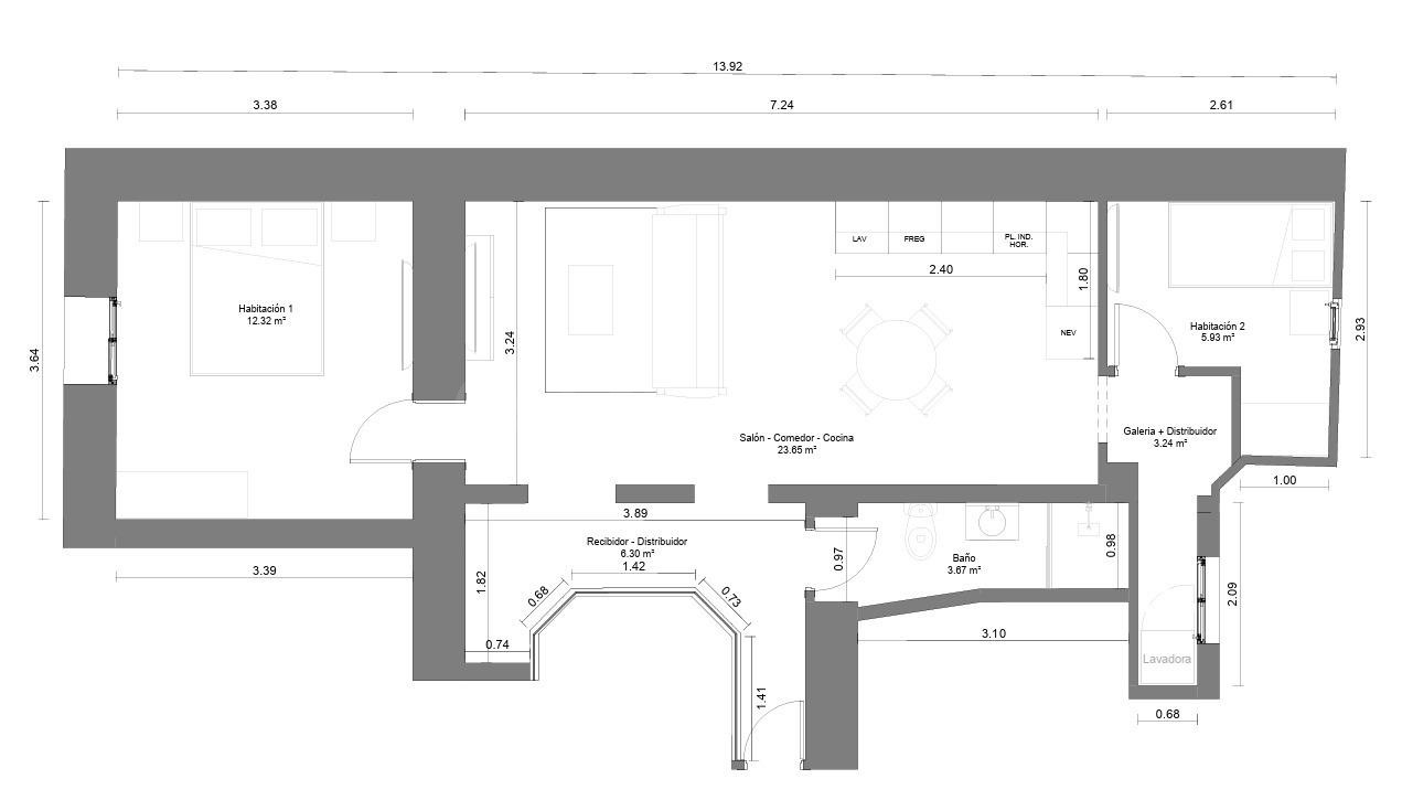 Exclusiva vivienda exterior con balcón en pleno centro histó - foto 4