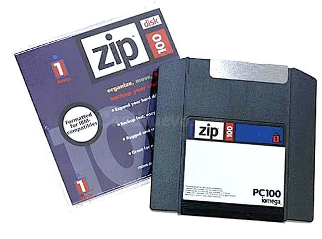 Disquetes Zip Iomega 100 MB originales en Zaragoza - foto 3