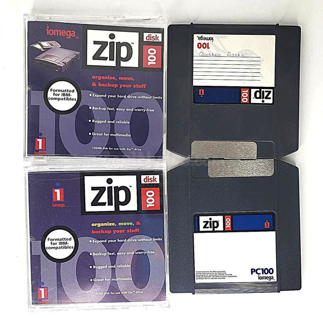 Disquetes Zip Iomega 100 MB originales en Zaragoza - foto 4