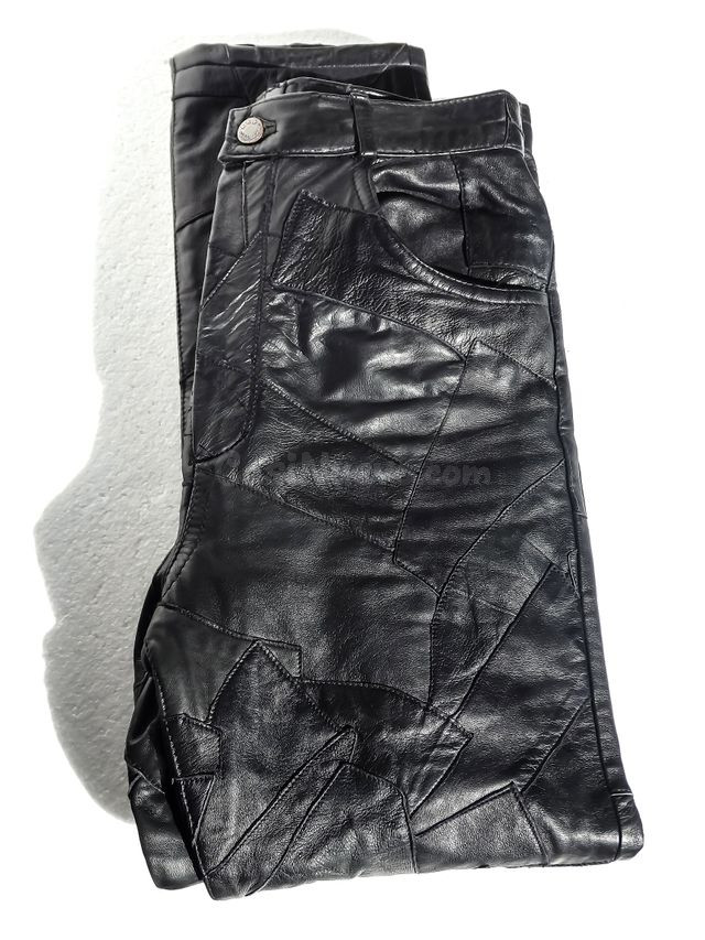 Pantalones de piel artesanales unisex - Diseño único Zaragoza - foto 2