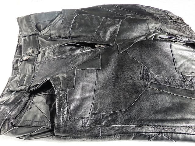 Pantalones de piel artesanales unisex - Diseño único Zaragoza - foto 4