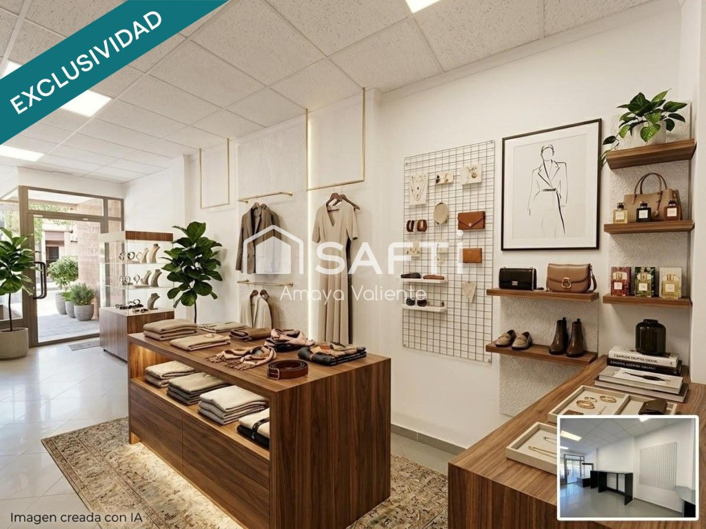 ¡MAGNIFICO LOCAL COMERCIAL EN UTRILLAS EN UNA DE LAS ZONAS MÁS TRANSITADAS DEL PUEBLO!