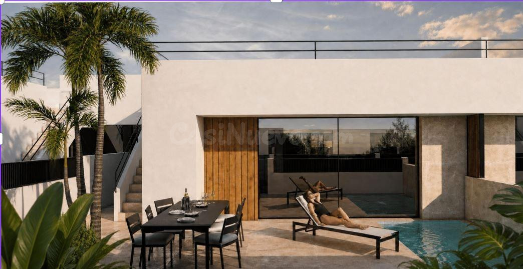Villas de obra nueva de 3 dormitorios y 2 baños con vistas a - foto 2