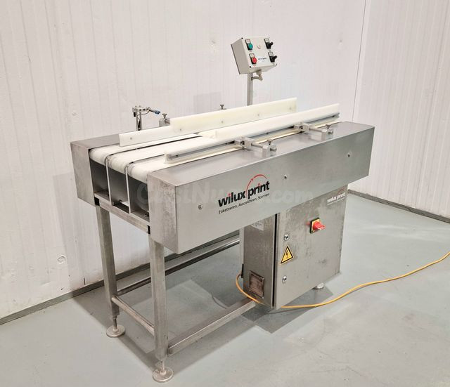 Alineador de envases Wilux acero inoxidable - Ocasión Madrid