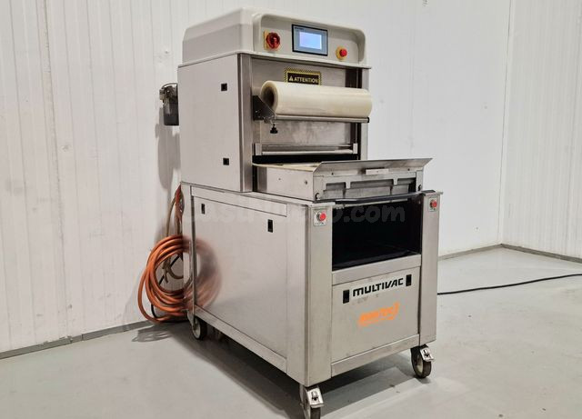 Termoselladora semi automática Multivac para envases preformados - Ocasión como nueva