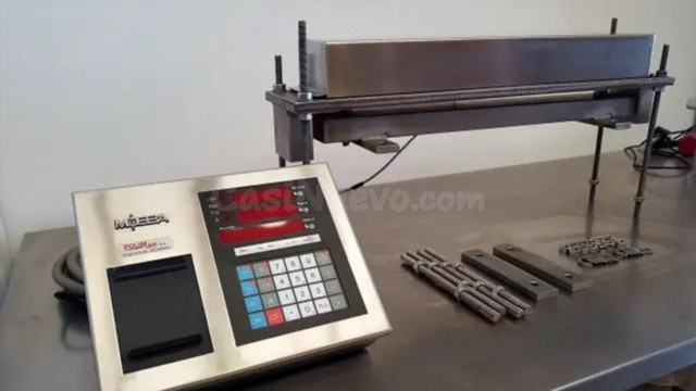 Báscula profesional para canales de carne en mataderos (acero inoxidable)