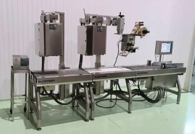 Etiquetadora industrial Bizerba GLMI LDI para almacén - Madrid