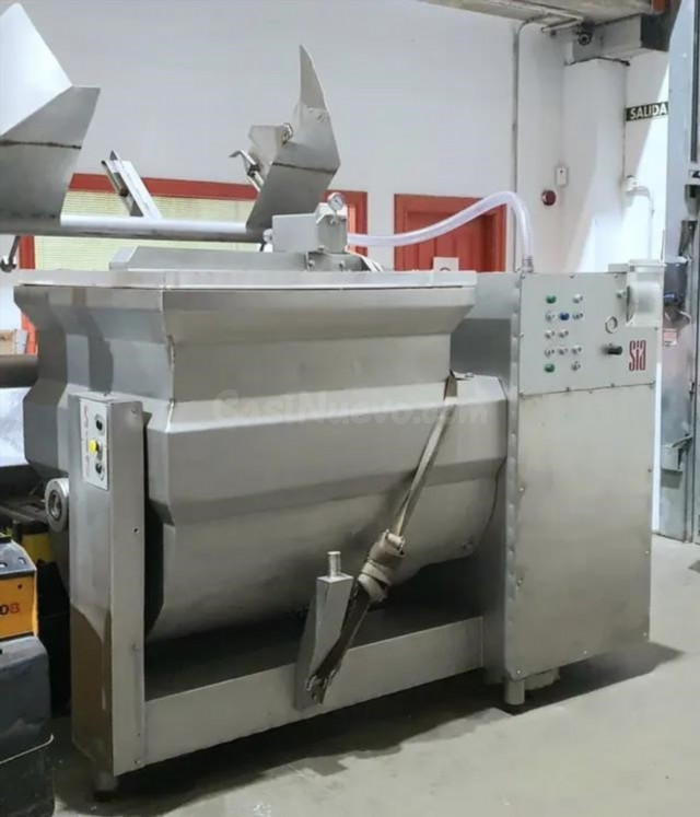 Amasadora industrial cárnica con vacío para producción profesional