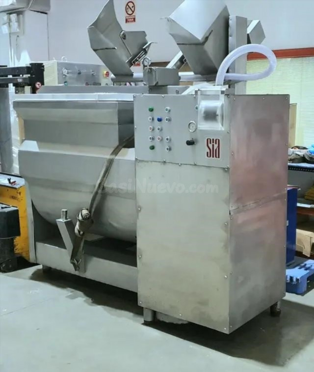 Amasadora industrial cárnica con vacío para producción profesional - foto 2