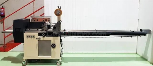 Máquina Flow Pack Semi-Automática para Panadería - Ocasión Excelente