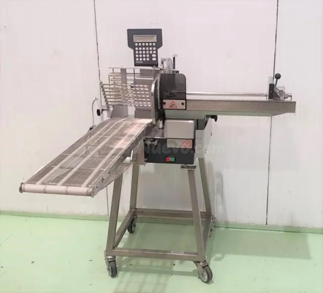 Cortadora automática de embutidos Bizerba A406FB - Acero inoxidable