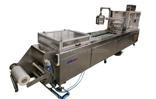 Termoformadora industrial Elton 8000 - Máquina nueva en uso
